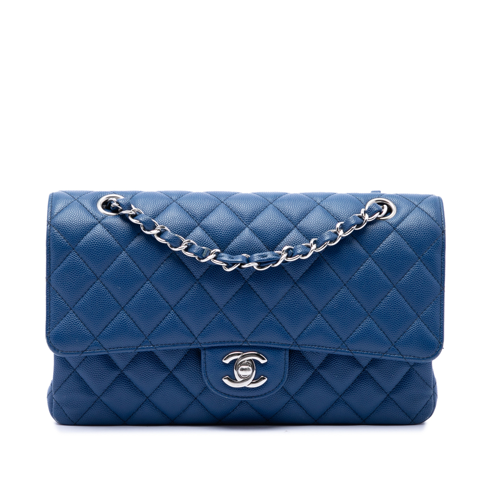 Pre-Loved Chanel Medium Classic Caviar Double Flap